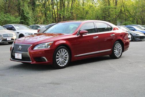 Red 2013 Lexus LS 460 Base
