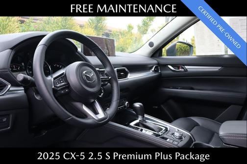Machine Gray Metallic 2025 Mazda CX-5 2.5 S Premium Plus Package