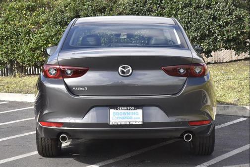 Machine Gray Metallic 2026 Mazda Mazda3 FWD w/Preferred Package