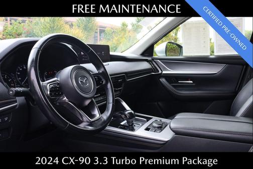 Sonic Silver 2024 Mazda CX-90 3.3 Turbo Premium