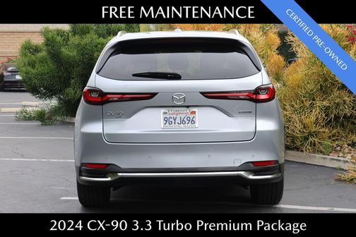 Sonic Silver 2024 Mazda CX-90 3.3 Turbo Premium