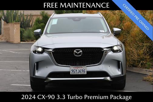 Sonic Silver 2024 Mazda CX-90 3.3 Turbo Premium