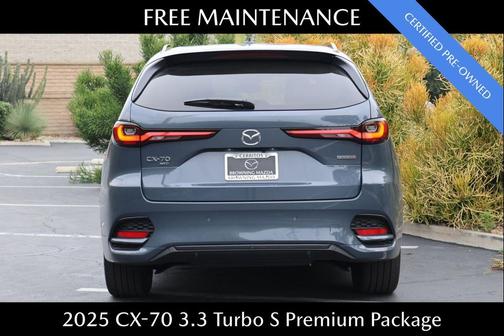 Polymetal Gray Metallic 2025 Mazda CX-70 3.3 Turbo S Premium
