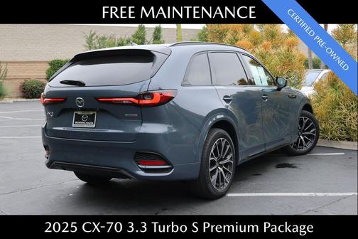 Polymetal Gray Metallic 2025 Mazda CX-70 3.3 Turbo S Premium
