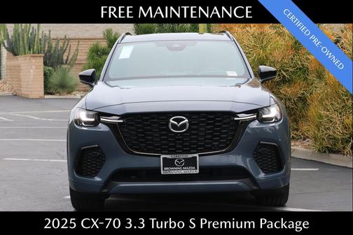 Polymetal Gray Metallic 2025 Mazda CX-70 3.3 Turbo S Premium