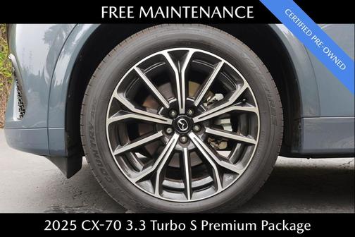Polymetal Gray Metallic 2025 Mazda CX-70 3.3 Turbo S Premium