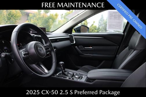 2025 Mazda CX-50 2.5 S Preferred Package
