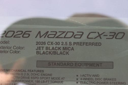 2026 Mazda CX-30 2.5 S Preferred Package