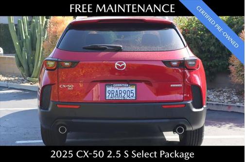 2025 Mazda CX-50 2.5 S Select Package