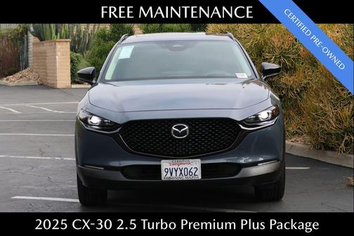 Polymetal Gray Metallic 2025 Mazda CX-30 2.5 Turbo Premium Plus Package