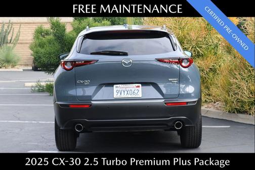 Polymetal Gray Metallic 2025 Mazda CX-30 2.5 Turbo Premium Plus Package