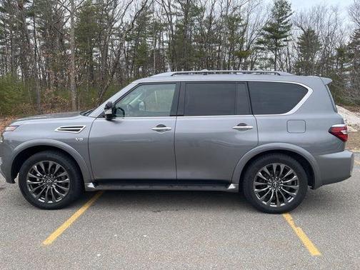 Gun Metallic 2021 Nissan Armada Platinum