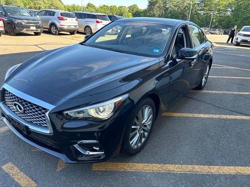 Black Obsidian 2023 INFINITI Q50 LUXE