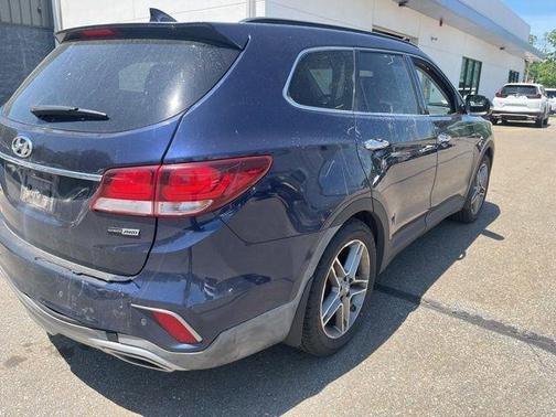 Storm Blue 2017 Hyundai SANTA FE SE Ultimate