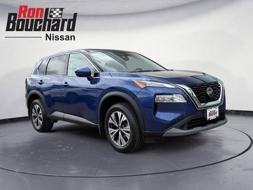 Caspian Blue 2021 Nissan Rogue SV
