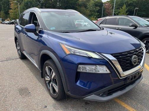 Caspian Blue 2021 Nissan Rogue SL