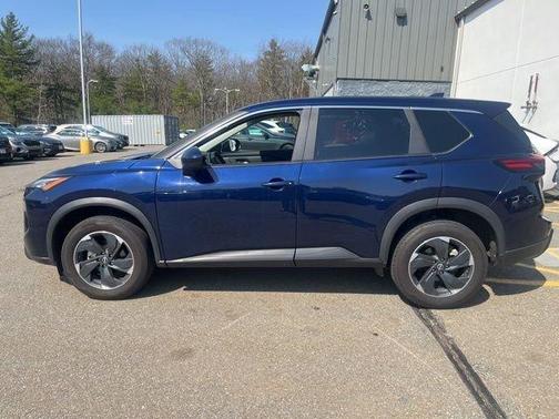 Blue 2024 Nissan Rogue SV