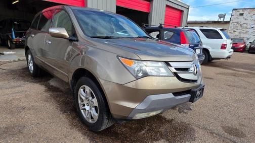 Mocha Metallic 2009 Acura MDX Technology