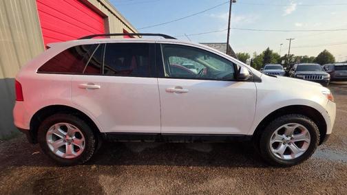 White Platinum Tri-Coat Metallic 2012 Ford Edge SEL