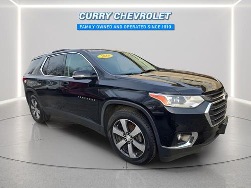 Mosaic Black Metallic 2018 Chevrolet Traverse LT Leather