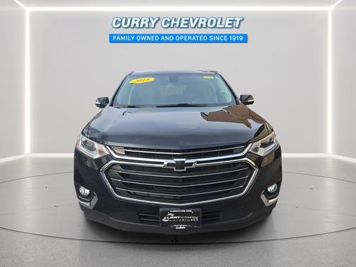 Mosaic Black Metallic 2018 Chevrolet Traverse LT Leather
