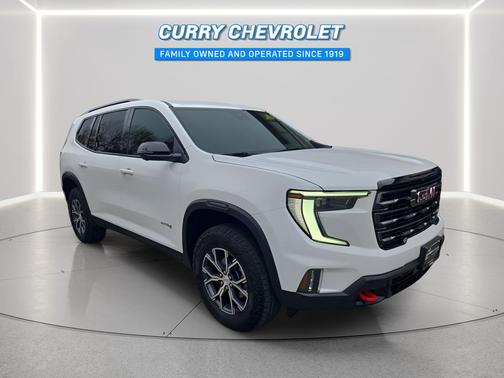 Summit White 2025 GMC Acadia AWD AT4