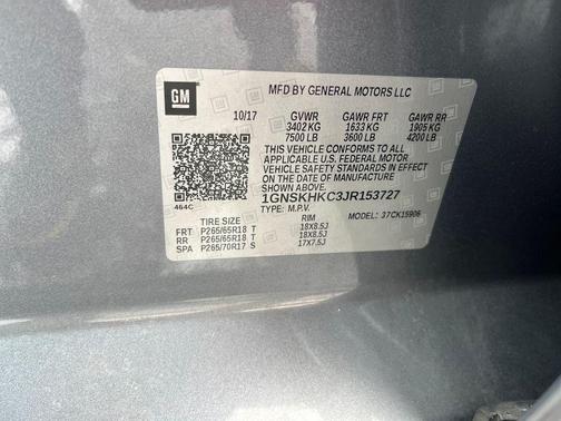 2018 Chevrolet Suburban LT