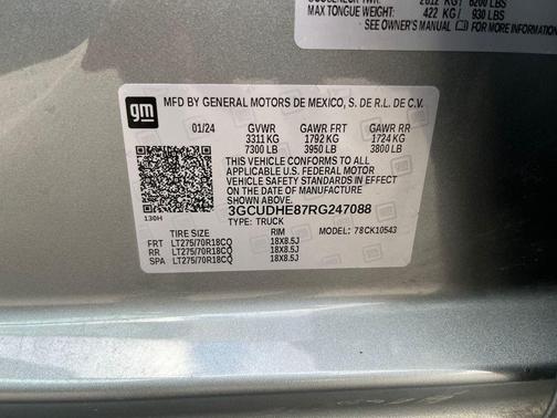 2024 Chevrolet Silverado 1500 ZR2