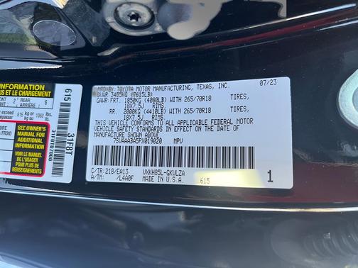 2023 Toyota Sequoia Limited