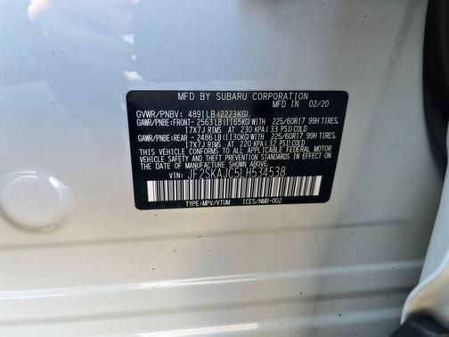 2020 Subaru Forester Premium