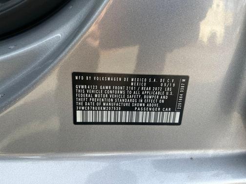 2019 Volkswagen Jetta 1.4T SE