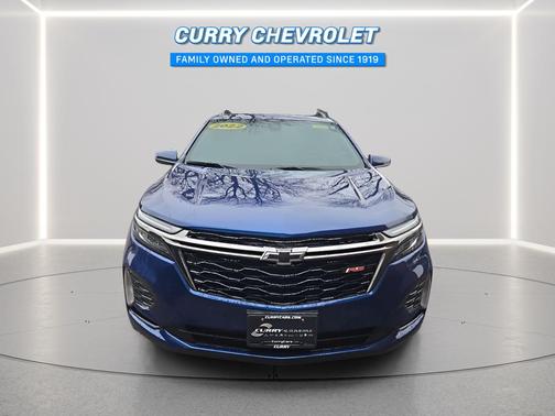 Blue Glow Metallic 2022 Chevrolet Equinox AWD RS