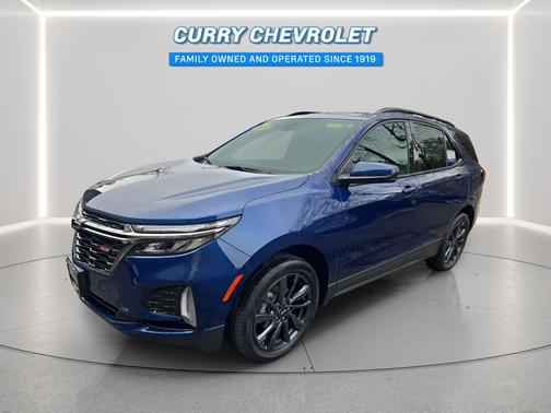 Blue Glow Metallic 2022 Chevrolet Equinox AWD RS