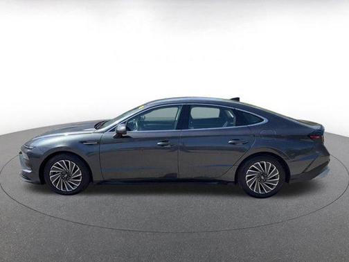Portofino Gray 2025 Hyundai SONATA Hybrid SE