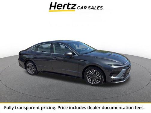 Portofino Gray 2025 Hyundai SONATA Hybrid SE