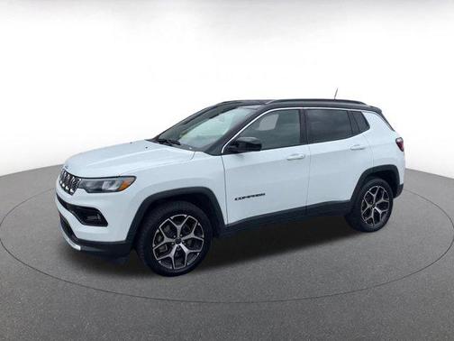 Bright White Clearcoat 2025 Jeep Compass Limited
