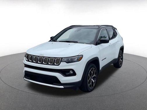 Bright White Clearcoat 2025 Jeep Compass Limited