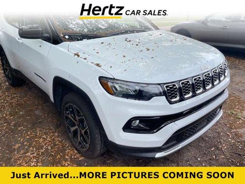 Bright White Clearcoat 2025 Jeep Compass Limited