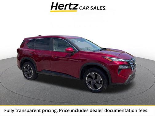 Scarlet Ember Tintcoat 2025 Nissan Rogue SV
