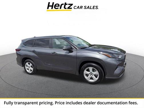 Magnetic Gray Metallic 2025 Toyota Highlander LE