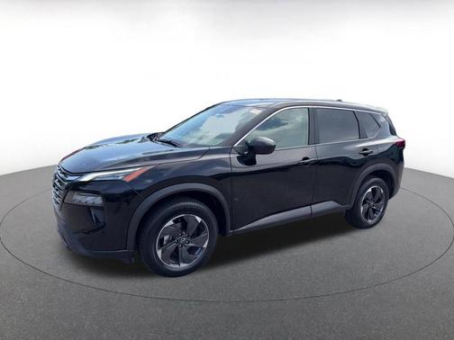 Super Black 2025 Nissan Rogue SV