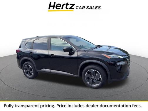 Super Black 2025 Nissan Rogue SV