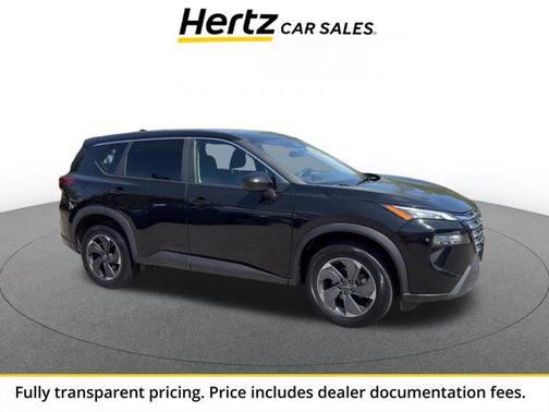 Super Black 2025 Nissan Rogue SV