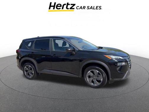 Super Black 2025 Nissan Rogue SV