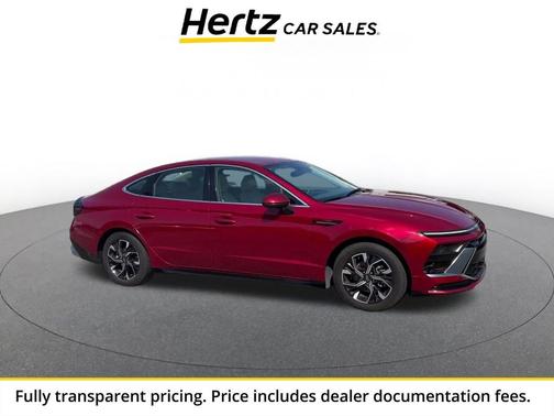 Ultimate red 2025 Hyundai SONATA SEL