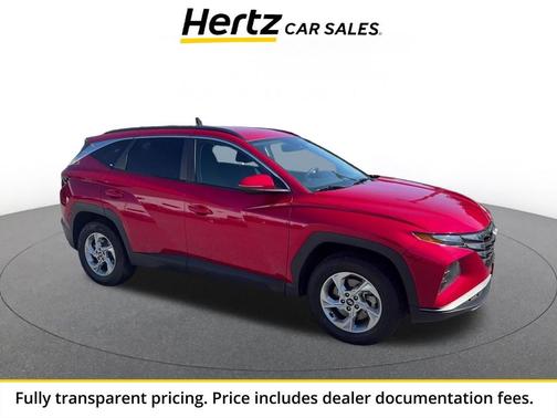 Calypso Red 2023 Hyundai TUCSON SEL