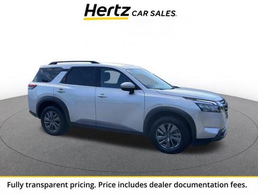 Brilliant Silver Metallic 2025 Nissan Pathfinder SV 4WD
