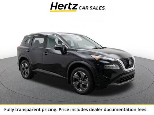 Super Black 2025 Nissan Rogue SV