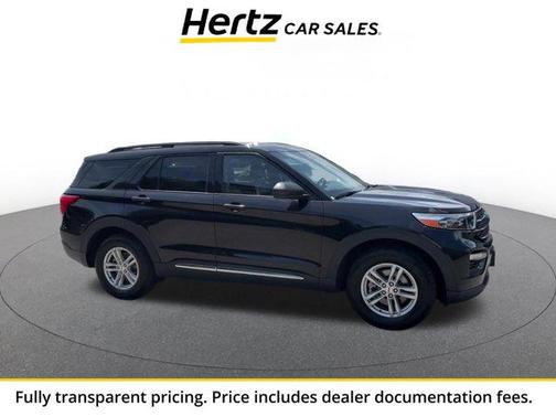 Agate Black Metallic 2023 Ford Explorer XLT