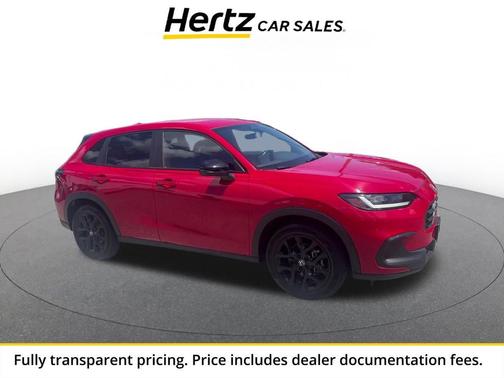 Milano Red 2025 Honda HR-V AWD Sport